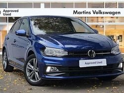 Blue Used 2021 VW Polo R-line Hatchback | £16,795 (A bit pricey)