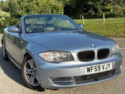Blue Used 2009 BMW 120 Cabriolet Comfort Edition Cabriolet | £5,490 (Fair price)