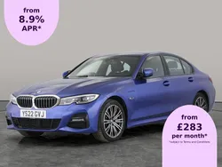 Blue Used 2022 BMW 330e M Sport Sedan | £19,792 (Good price)