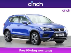 Blue Used 2018 Seat Ateca Ecomotive SUV | £12,439 (Fair price)