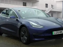 Blue Used 2019 Tesla Model 3 Standard Range Sedan | £12,990 (Fair price)