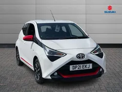 White Used 2021 Toyota Aygo Trend Hatchback | £10,452 (Fair price)