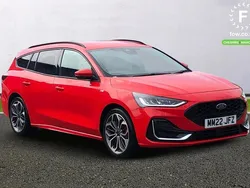 Red Used 2022 Ford Focus ST-Line Estate | £19,499 (A bit pricey)