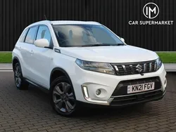 White Used 2021 Suzuki Vitara SZ-T SUV | £9,985 (Fair price)