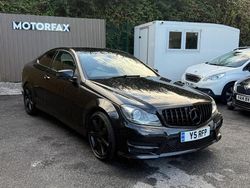 Black Used 2015 Mercedes C220 Sport Edition Coupe | £4,990