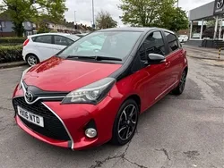 Red Used 2016 Toyota Yaris Design Hatchback | £7,250 (Fair price)