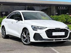 White Used 2025 Audi A3 Black Edition Sedan | £29,980 (Expensive)