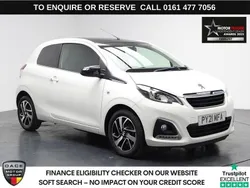 White Used 2021 Peugeot 108 Allure Hatchback | £7,780 (Fair price)