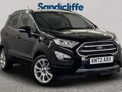 Black Used 2022 Ford Ecosport Titanium SUV | £11,842 (Fair price)