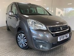 Grey Used 2018 Peugeot Partner Tepee MPV | £9,995 (Fair price)