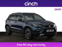 Blue Used 2018 Seat Ateca XCELLENCE SUV | £13,749 (Fair price)
