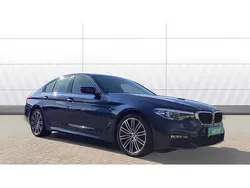 Blue Used 2018 BMW 530 M Sport Sedan | £20,716 (Fair price)