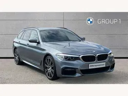 Blue Used 2020 BMW 530 M Sport Estate | £26,995 (Fair price)