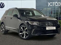 Black Used 2022 VW Tiguan R-line SUV | £29,247 (A bit pricey)