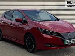 Red Used 2022 Nissan Leaf N-Connecta Hatchback | £10,541 (Good price)