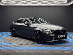 Black Used 2020 Mercedes C220 AMG Line Premium Coupe | £18,990 (Fair price)