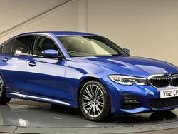 Blue Used 2021 BMW 320 M Sport | £24,500 (Fair price)