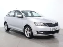 Silver Used 2019 Skoda Rapid SE Hatchback | £5,900 (Fair price)