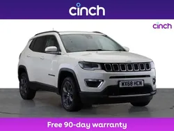 White Used 2018 Jeep Compass Limited SUV | £15,149 (A bit pricey)