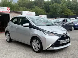 Silver Used 2016 Toyota Aygo X-play Hatchback | £4,995 (Fair price)