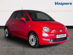 Red New 2024 Fiat 500 Hatchback | £13,995 (A bit pricey)