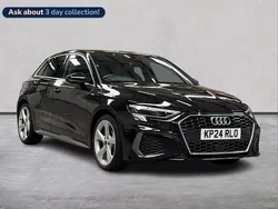 Black Used 2024 Audi A3 S-Line Hatchback | £27,066 (Fair price)