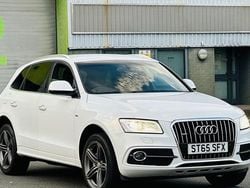 White Used 2015 Audi Q5 S-line plus SUV | £7,990 (Good price)