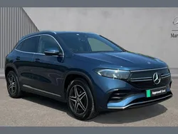 Blue Used 2022 Mercedes EQA250 AMG line SUV | £21,780 (Fair price)