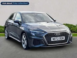 Grey Used 2022 Audi A3 S-Line Hatchback | £23,964 (Fair price)