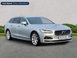Silver Used 2020 Volvo V90 Momentum Estate | £18,980 (Fair price)