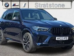 Blue Used 2022 BMW X5 M Competition Edition SUV | £69,950 (Super price)
