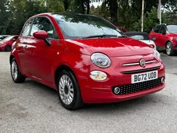 Red Used 2022 Fiat 500 Dolcevita Hatchback | £9,695 (Fair price)