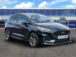 Black Used 2023 Ford Fiesta ST Hatchback | £19,595 (Fair price)