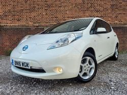 White Used 2016 Nissan Leaf Acenta Hatchback | £4,999 (Fair price)