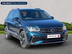 Blue Used 2022 VW Tiguan R-line SUV | £30,846 (A bit pricey)