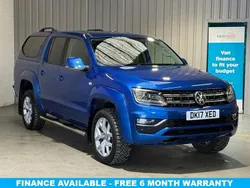 Blue Used 2017 VW Amarok Aventura Pickup | £17,985 (Fair price)