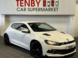 White Used 2014 VW Scirocco R-line Coupe | £8,195