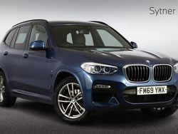 Blue Used 2019 BMW X3 M Sport SUV | £21,000 (A bit pricey)