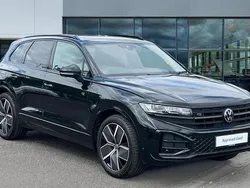 Grenadilla black metallic Used 2025 VW Touareg Black Edition SUV | £51,858 (Fair price)