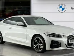 White Used 2022 BMW 420 M Sport Coupe | £27,134 (Good price)