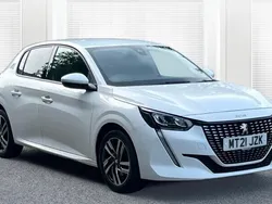 White Used 2021 Peugeot 208 Allure Hatchback | £12,348 (Fair price)