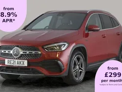 Red Used 2021 Mercedes GLA250 Exclusive SUV | £21,197 (Fair price)