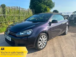 Mauve/purple Used 2012 VW Golf Cabriolet SE Cabriolet | £3,950 (Fair price)