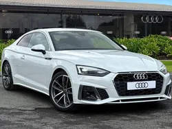White New 2025 Audi A5 S-Line Coupe | £39,145 (Super price)