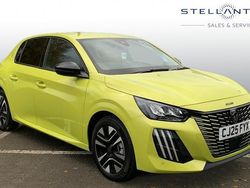 Yellow New 2025 Peugeot 208 Allure Hatchback | £18,084 (Good price)