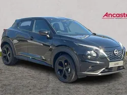 Pearl black New 2024 Nissan Juke Tekna SUV | £24,975 (A bit pricey)