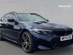 Blue Used 2024 BMW 320 M Sport Estate | £34,990 (Expensive)