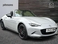 Grey New 2025 Mazda MX5 Homura-Line Cabriolet | £31,475 (A bit pricey)