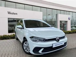 White Used 2022 VW Polo Life Hatchback | £17,499 (Fair price)
