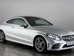 Silver Used 2020 Mercedes C300 AMG Line Premium Plus Coupe | £21,700 (Fair price)